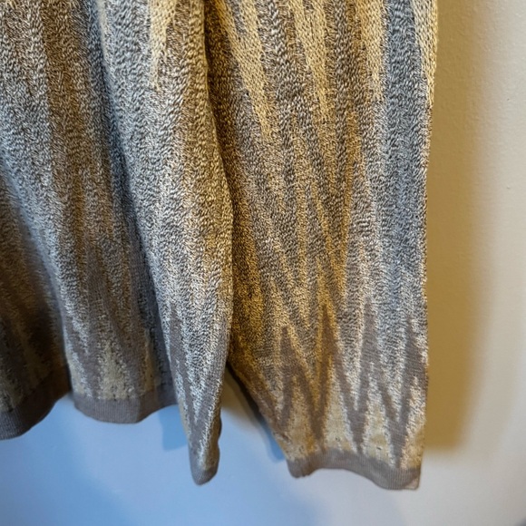 Domani Platinum Men’s Tan Fair Isle Pattern Silk Blend Sweaters- Set Of 2- Sz L - Picture 10 of 12